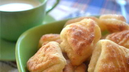 творожное печенье гусиные лапки