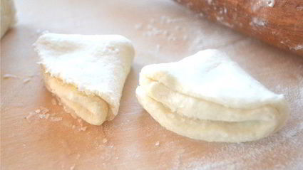 творожное печенье гусиные лапки