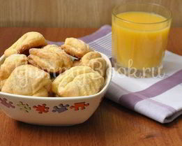 Творожное печенье Ушки