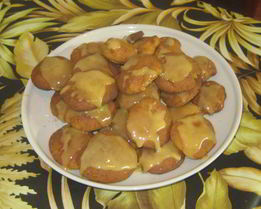 Тыквенное песочное печенье