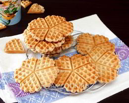 Вафельное печенье