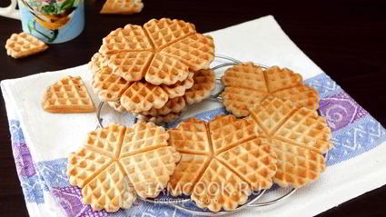 вафельное печенье