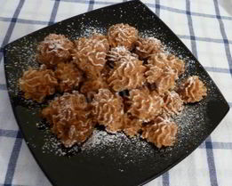 Вкусное печенье Творожно-яблочное