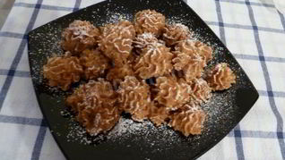 Вкусное печенье Творожно-яблочное