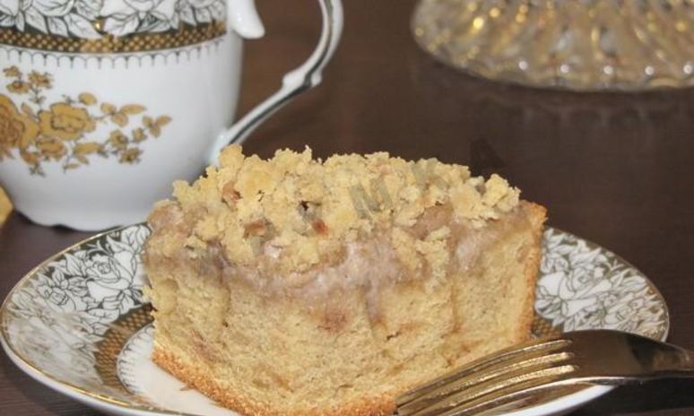 Рецепт бананового пирога в микроволновке