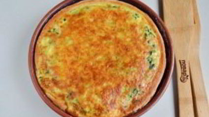 быстрый куриный пирог со шпинатом и грибами