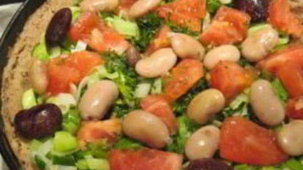 фасолевый пирог