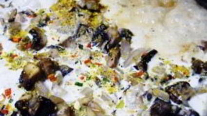 курник с курицей и грибами