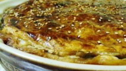 курник с курицей и грибами