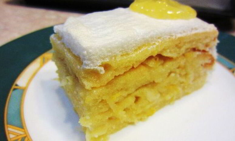 Рецепт лимонного пирога