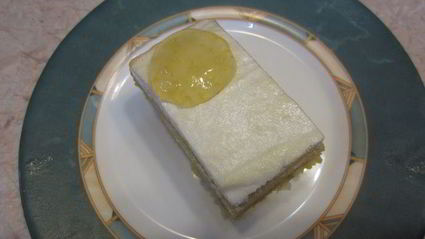 лимонный пирог