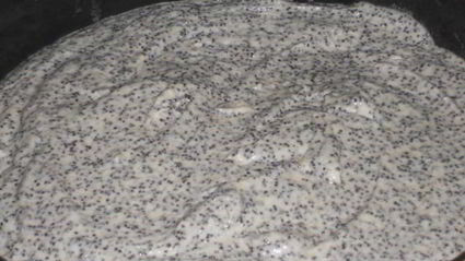 маковый пирог с маскарпоне