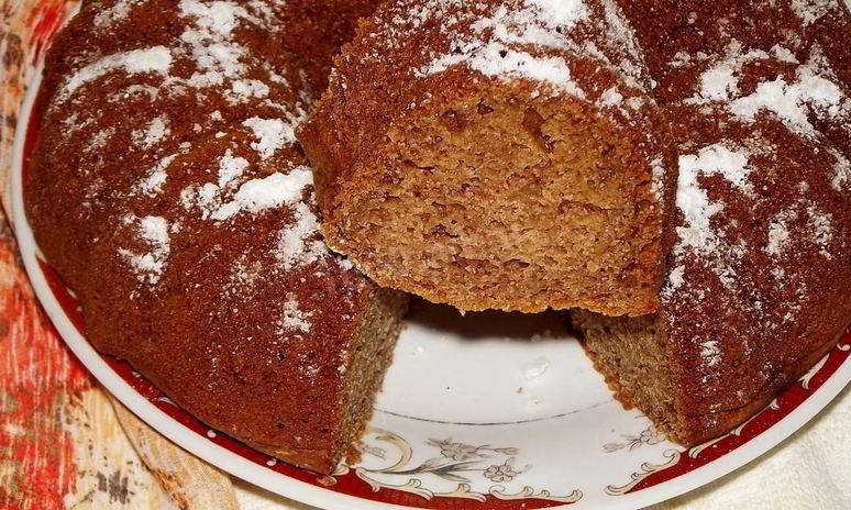 Рецепт пирога без яиц на молоке