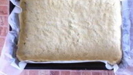 пирог чизкейк клубничный