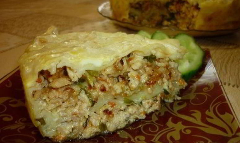 Рецепт пирога из лаваша в мультиварке