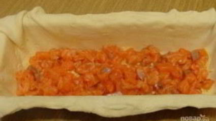 пирог из семги