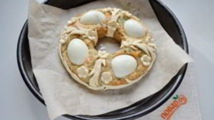 пирог рождественское кольцо