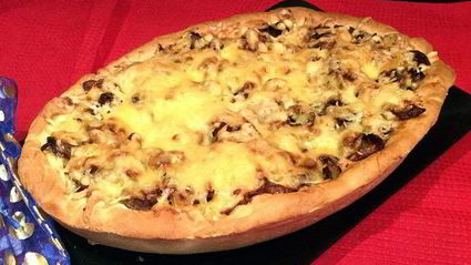 пирог с индейкой и клюквенным соусом