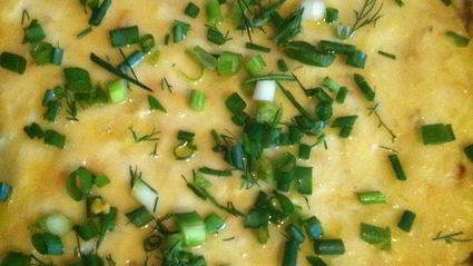 пирог с картофельным пюре