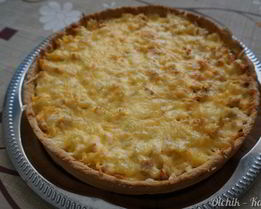 Пирог с курицей и картофелем