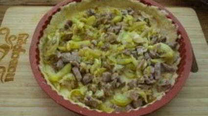 пирог с курицей и цукини