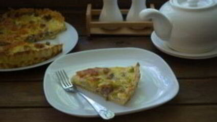 пирог с курицей и цукини