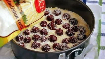 пирог вишневый шик