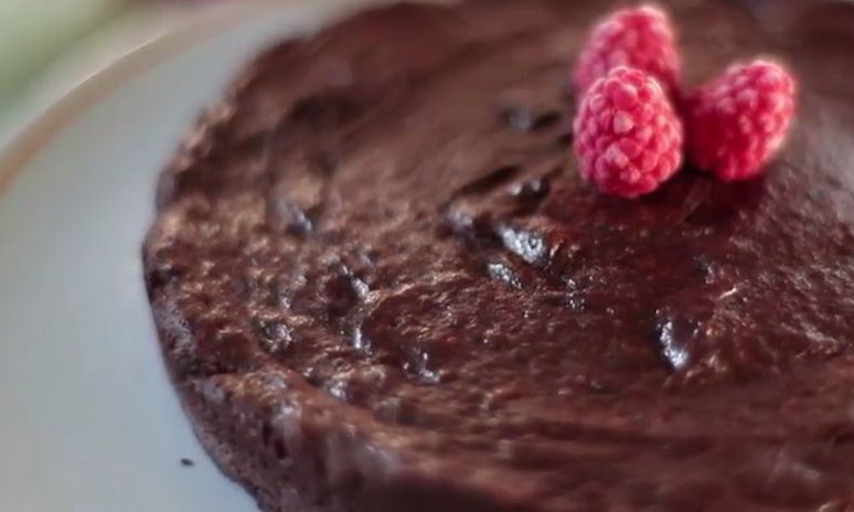 Рецепт простого шоколадного пирога без муки