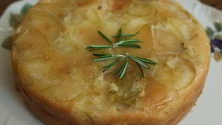 Слоеный итальянский яблочный пирог