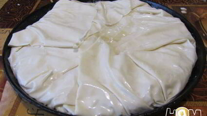 слоеный пирог с курицей