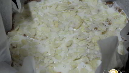 слоеный пирог с яблоками