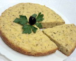 Сырный пирог в мультиварке