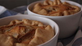 Цветаевский яблочный пирог на песочном тесте со сливочым кремом