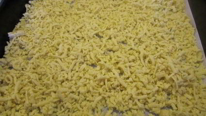 творожный тертый пирог