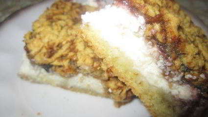 творожный тертый пирог