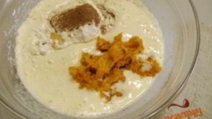 тыквенный пирог с корицей