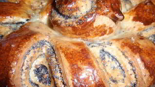 Ванильный пирог с маком