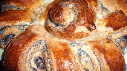 ванильный пирог с маком