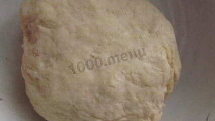 яблочно-банановый пирог на сметане со штрейзелем