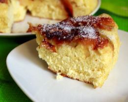 Яблочный пирог-перевертыш в мультиварке