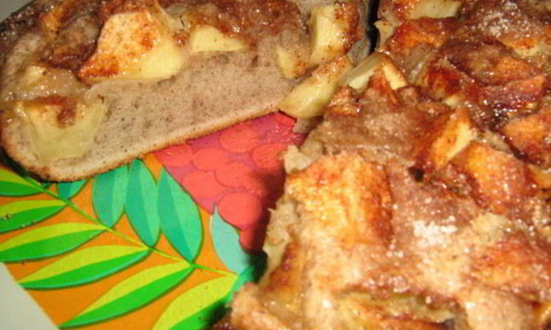 Рецепт яблочного пирога с корицей