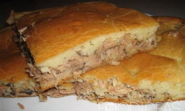 Рецепт заливного рыбного пирога