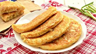 Блинчатые пирожки с капустой