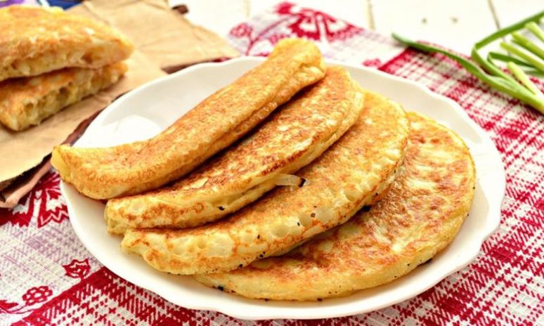 Рецепт блинчатых пирожков с капустой