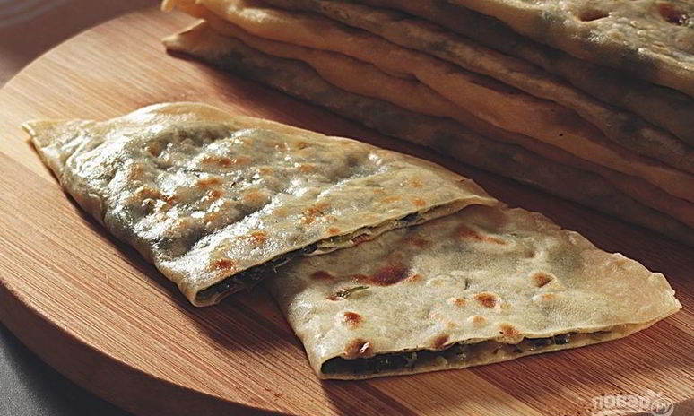 Рецепт кутабов из лаваша