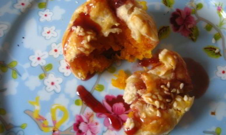 Рецепт мини-пирожков с тыквой