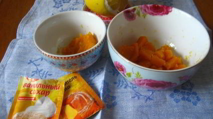 мини-пирожки с тыквой