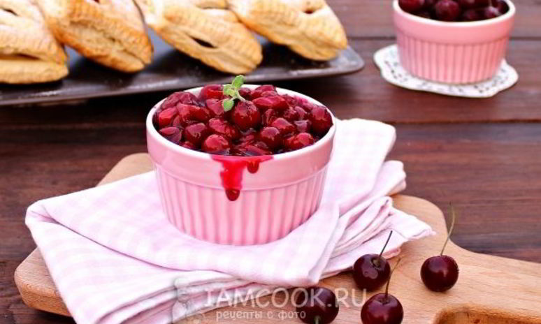 Рецепт начинки из замороженной вишни для пирожков