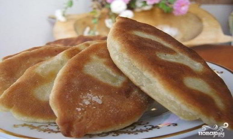 Рецепт пирожков из теста на кефире