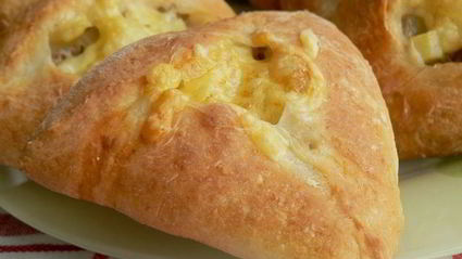 пирожки из творожного теста с мясом и картошкой